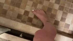 Sppeach pies de ducha desnudos tease set leaked