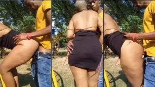 Estuvieron a punto de ser descubiertos teniendo relaciones sexuales en un parque público