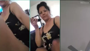 Mi madre política desleal me masturba y habla por teléfono al mismo tiempo