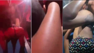 Adolescentes dominicanos en una discoteca participando en actos sexuales orales de forma irreverente