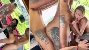 Beeg de una pareja traviesa arrojándose a Bitching con un famoso de Brasil