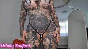 Vicky stark try on micro bikini hot