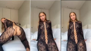 ¡Lillian Phillips, esa rubia traviesa de vestido negro que rockea