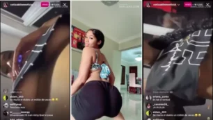 Una mujer de República Dominicana muestra una cantidad significativa de dinero mientras enseña su pecho en Instagram