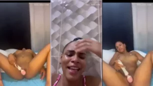 María Angélica de República Dominicana se muestra realmente emocionada en este video para adultos