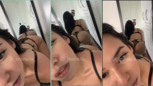 ¡Morena Lisbethoficial está muy emocionada, mostrando tu lado sexy