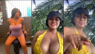 Baby Castillo de la República Dominicana y sus impactantes pezones grandes