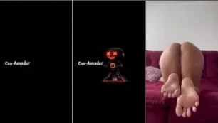 Geisy Arruda toda traviesa a cuatro patas mostrando su gran culo y su coño muy atrevido