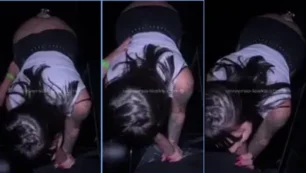 Sexo caliente con una morena irresistible dando aire de gracia en la casa de columpios