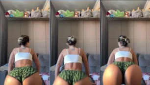 Ani Rocha de Calcinha corta en el baile de cuatro