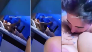 Cyara Manso divirtiéndose con el sexo oral del niño en un porno de privacidad