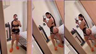 Juliana Mova es Reboladora, vestida sexy, dejando la evidencia más grande
