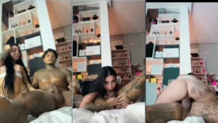 Mc Badmi divirtiéndose mil mientras monta el miembro de Funkeiro