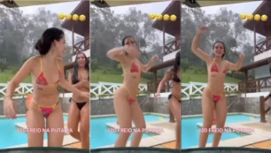 Mel Maia se convirtió en un sujeto en las redes al mostrar su coño de una manera muy provocativa en Instagram