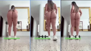 ¡Amr.777 envió a ver y grabó un video muy audaz, trabajando solo en bragas