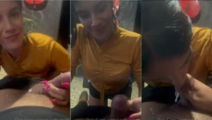 Sucedió en Internet que Sophia Leeh probó el esperma del chico que conoció en el bar