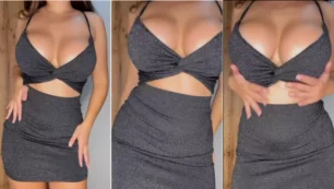 Video casero de Deborah Furgang, todo sabroso vestido