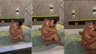 ¡Video de los dos gatos que se aferran a la bañera, justo en el estilo Tisaleuelas