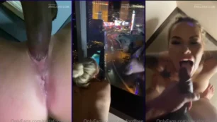 vídeo para adultos de Nara Ford teniendo relaciones sexuales en la azotea de su apartamento