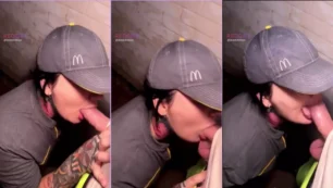 Videos caseros de un asistente de McDonald's haciendo una 