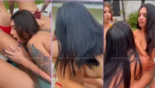 5 lesbianas atractivas frente a las hermosas Bruderr