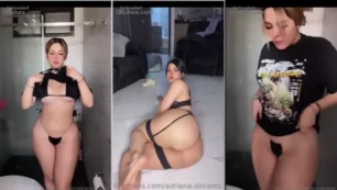 Adriana Olivares, con una intensa pasión y deseo sexual, exhibe su trasero