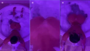Ani Rocha, el deleite travieso, relajándose en la bañera y mostrando todo su encanto