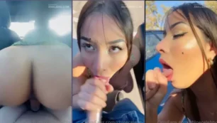 Chloe Celeb, una cubana famosa, es vista teniendo relaciones íntimas en un vehículo mientras la policía se acerca