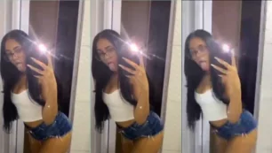 Duda Sdf, toda caliente en jeans, grabándose