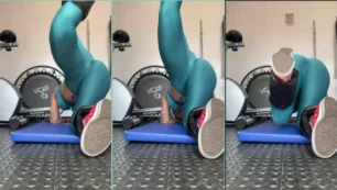 El video XXX de Kelly Valim trabajando con peso