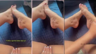 Lessa Silva, el caliente, amasando con afecto
