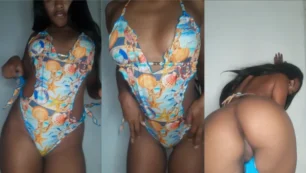 Negra irresistible, delgadita, toda sensual y llena de actitud